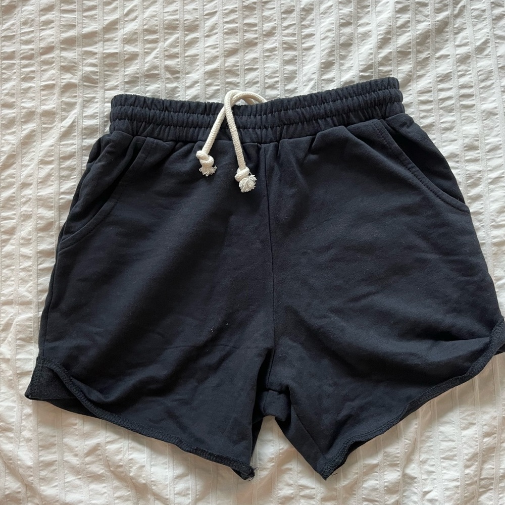 Jed North Navy Blue Soft Drawstring Shorts